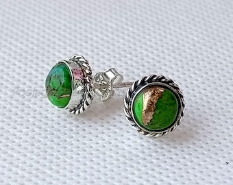 Orecchini Pendenti In Argento 925 Con Opale Etiope Naturale &ndash; Gocce Color Arcobaleno, R-536