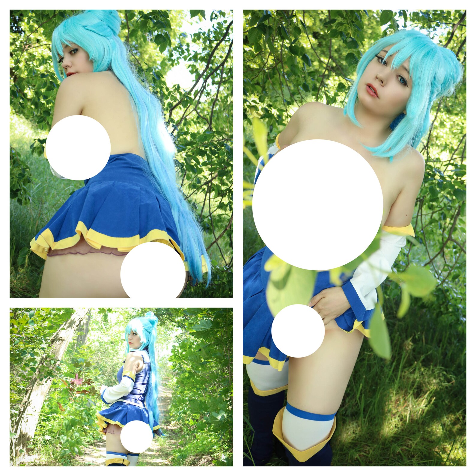 Aqua konosuba cosplay