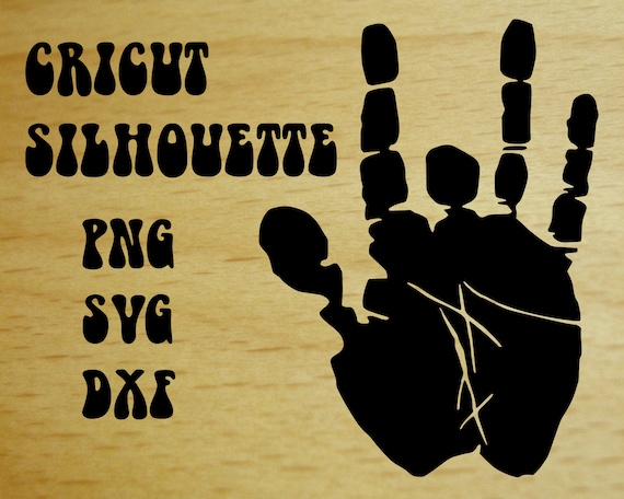 Grateful Dead Jerry Garcia Hand Print Svg Png Dxf Digital Etsy