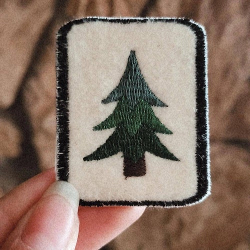 Nature Pine Tree Patch - Etsy