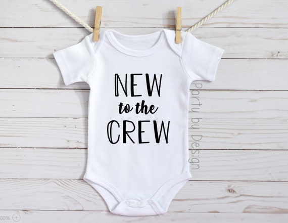 New to the Crew Baby Onesie Gender Neutral Onesie Cute Baby Onesie Coming Home Outfit Baby Boy Coming Home Outfit Baby Girl Coming Home Etsy Canada