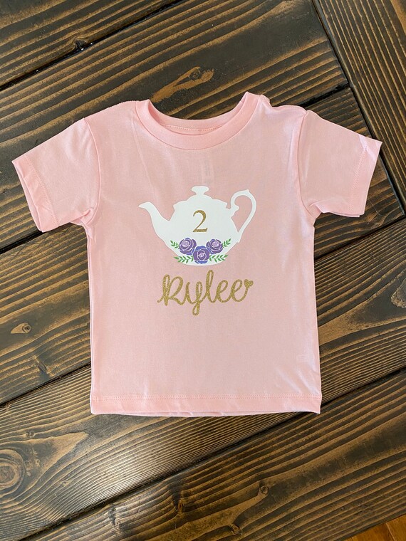 Shirt Personalized Tea Party 