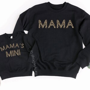 Mommy and Me Shirts, Mommy and Me Outfits, Mama and Mini Shirts, Mommy and Me Leopard, Girl Mom Shirts, Mommy and Me Matching