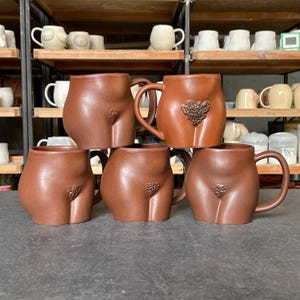 Melanin Torso Mug | Curvy Body Positive Ceramic Cup