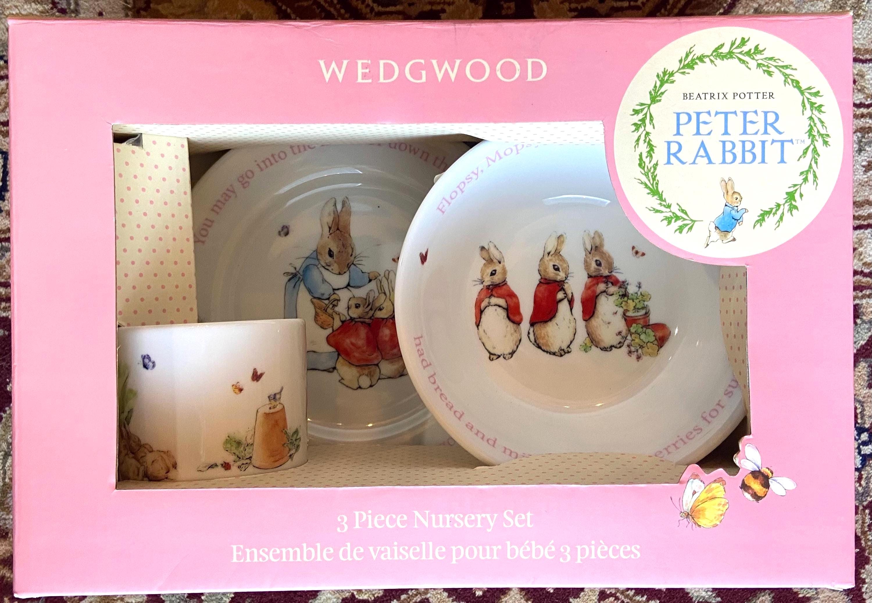 Beatrix Potter ウサギ ボウル Beatrix Potter ウサギ ボウル Wedgwood Beatrix Potter Peter Rabbit