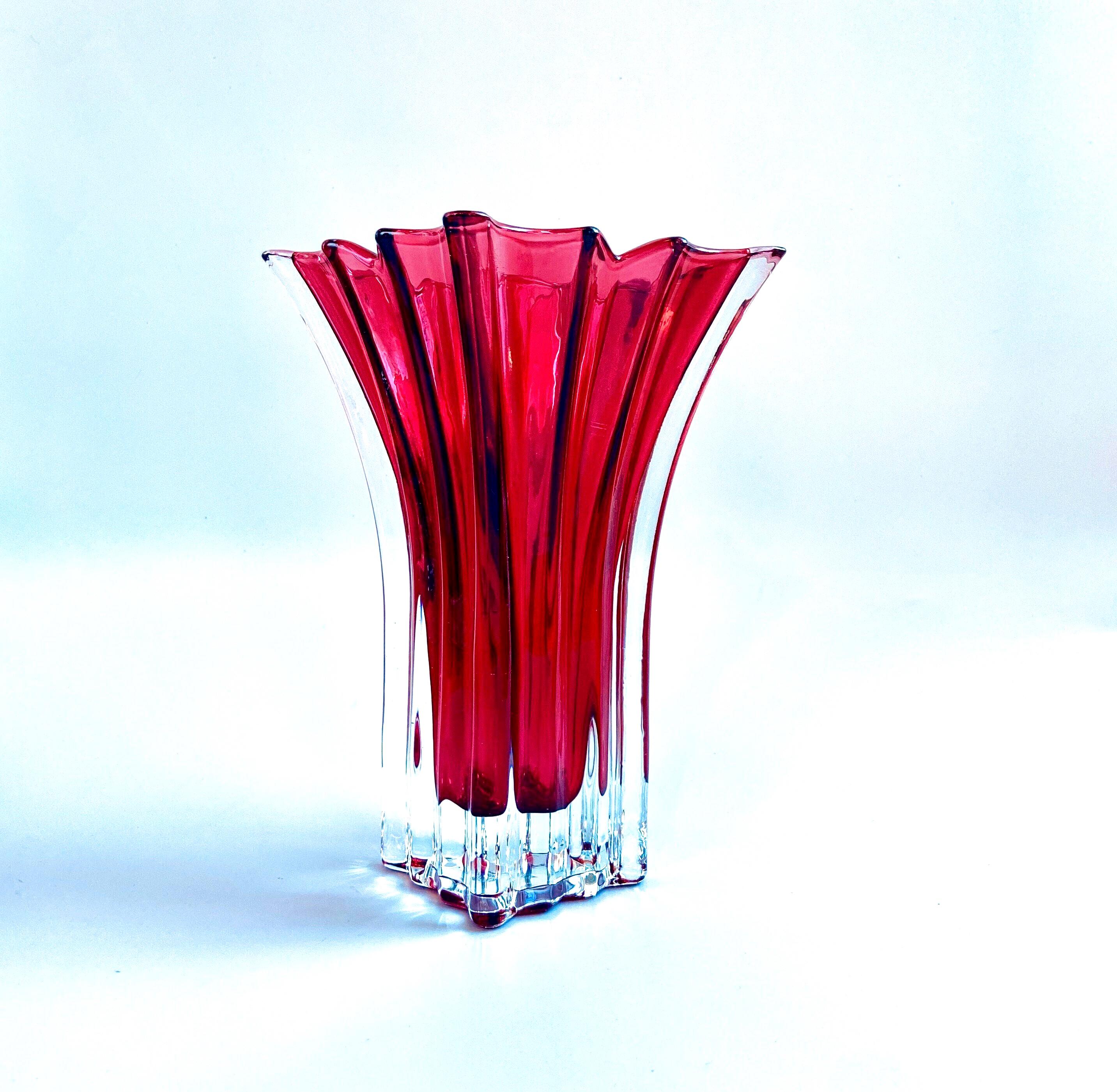Vera Wang Crystal Vase - Etsy