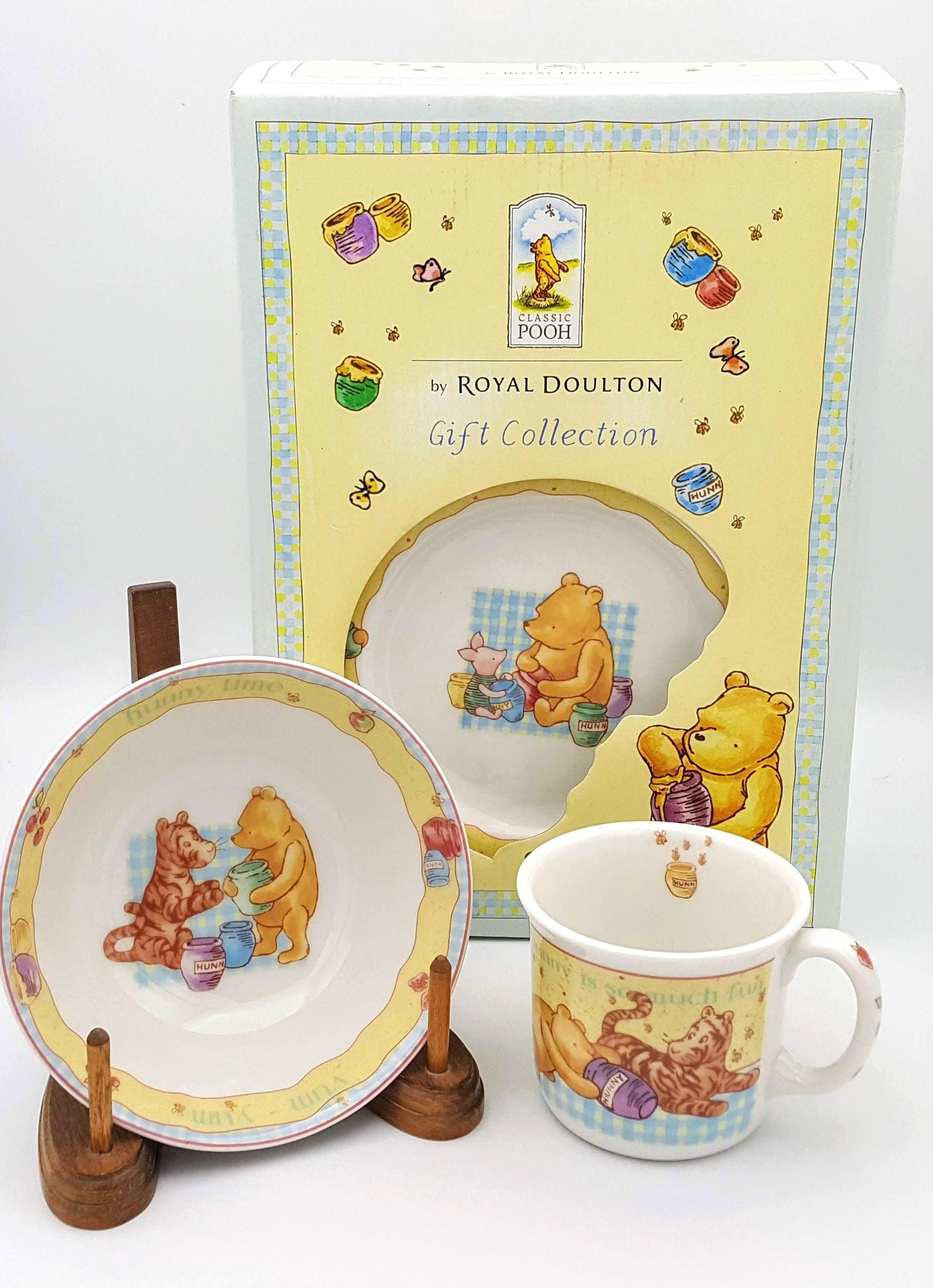 Nursery Set Winnie the Pooh Royal Doulton Children 3 Piece Classic