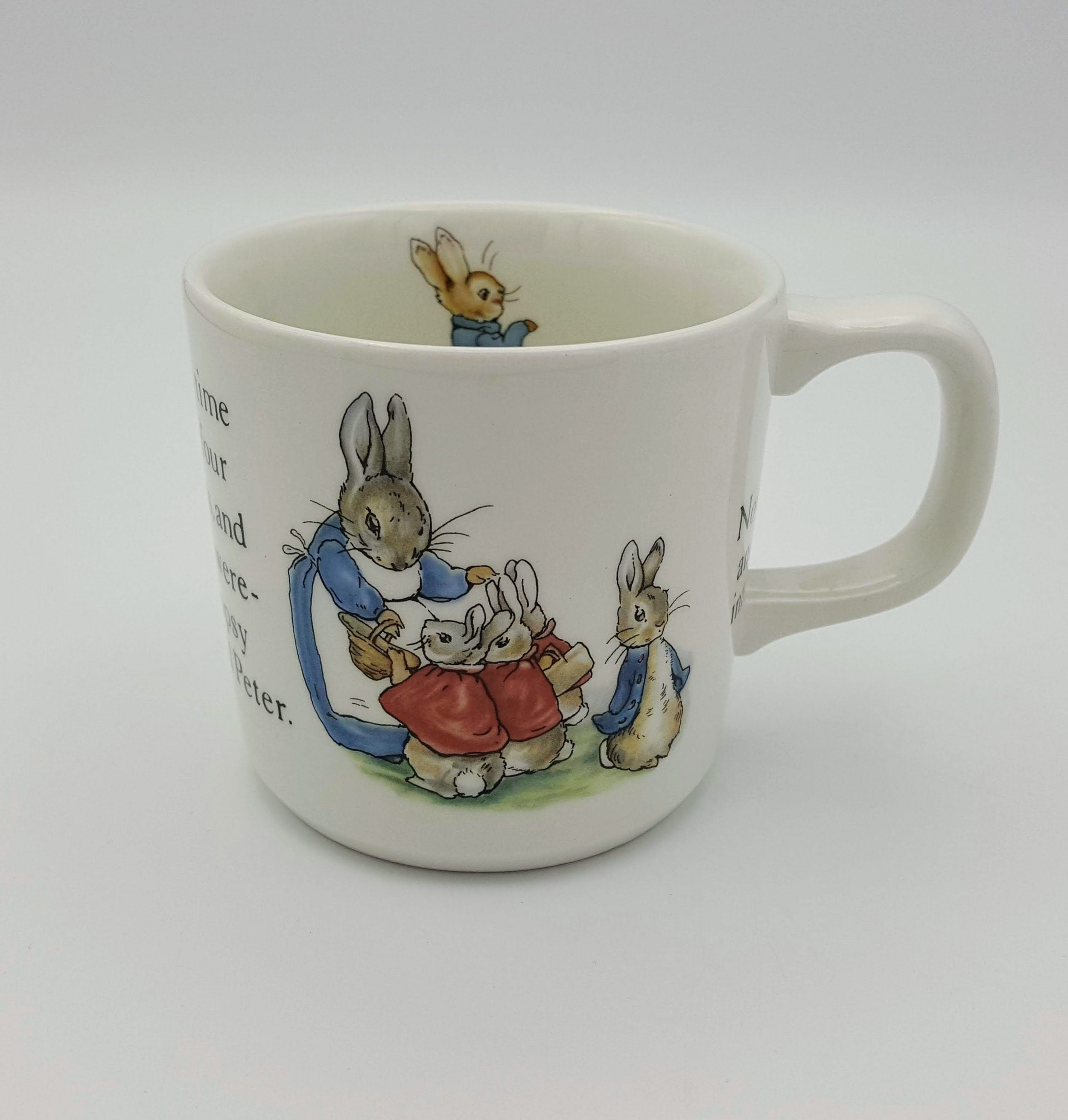 Vintage 3 Piece Peter Rabbit Wedgwood Children's Nursery Etsy