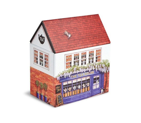 Emma Bridgewater Dana Kubick Tea House Tin: Elite Cottage Recipe