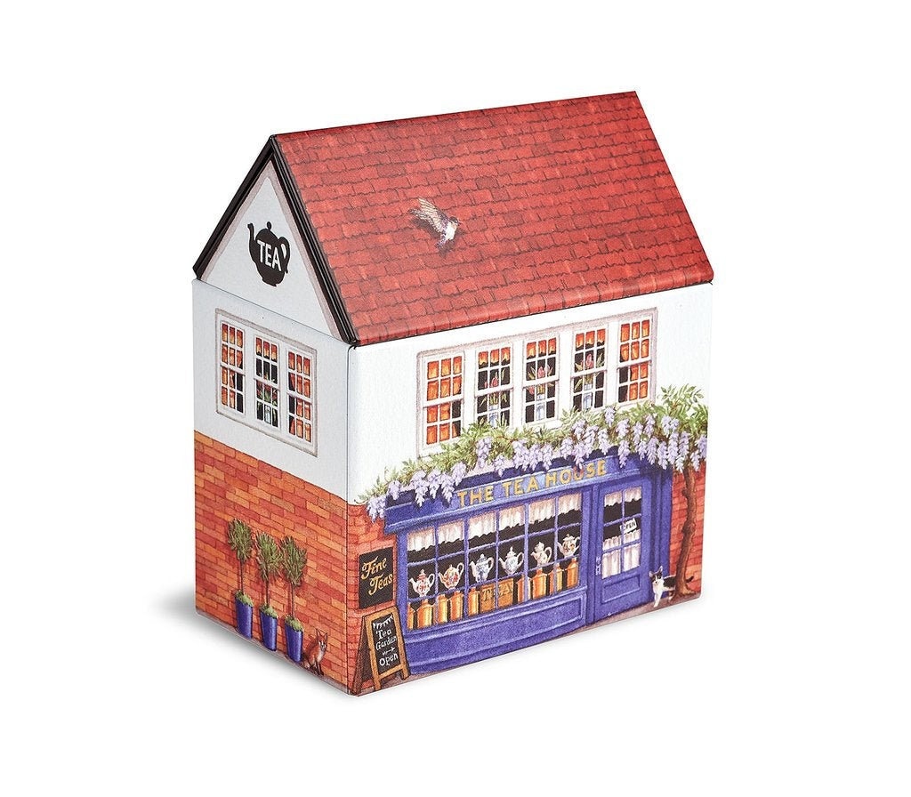 Emma Bridgewater Dana Kubick Tea House Tin: Elite Cottage Recipe