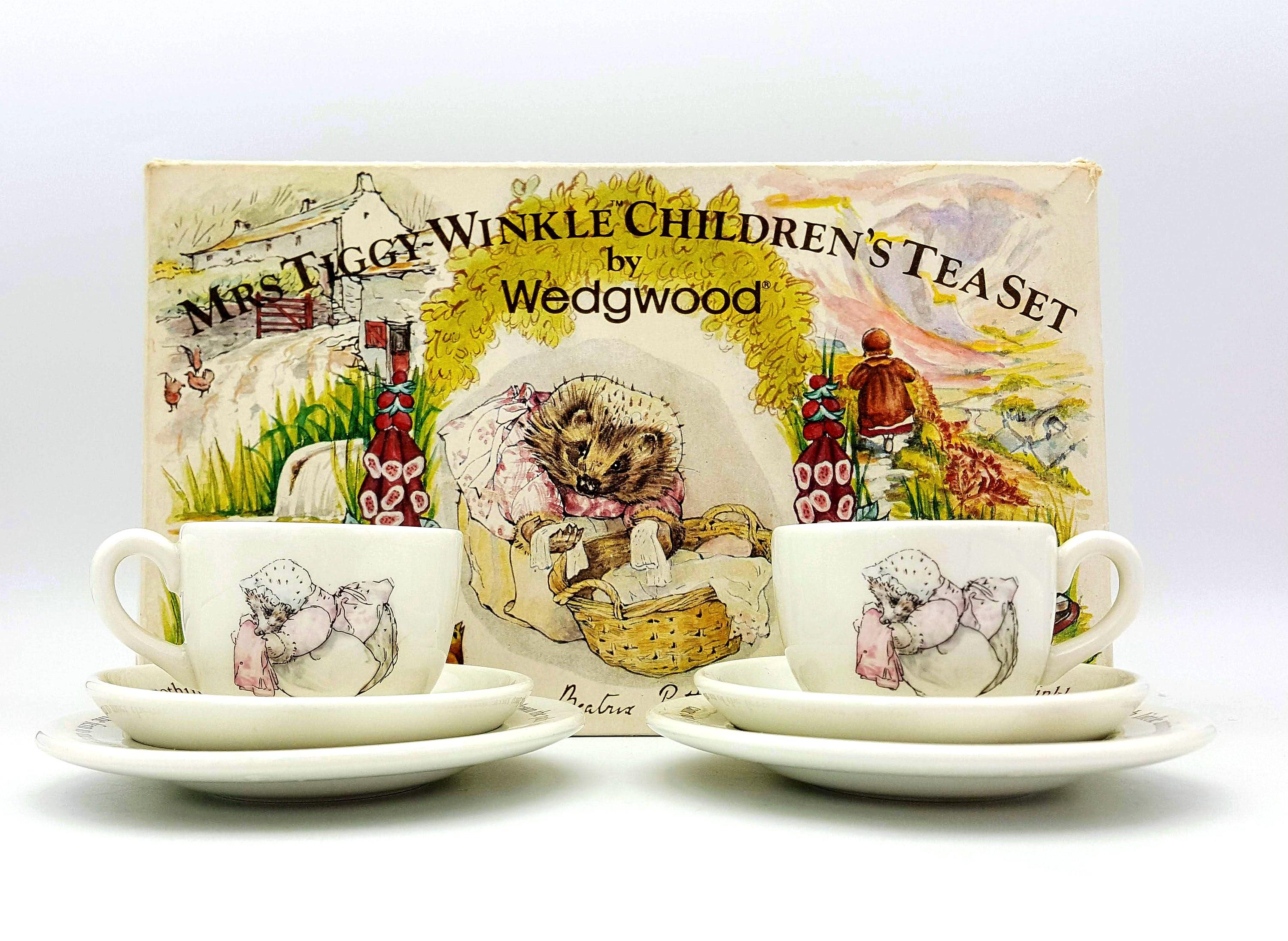 Mrs Tiggy Winkle Tea Set - Etsy