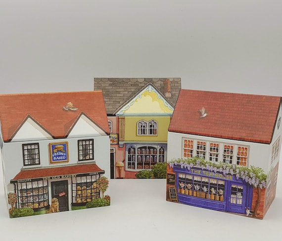 Emma Bridgewater Dana Kubick Tea House Tin: Elite Cottage Recipe