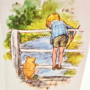 Bank Winnie-The-Pooh Royal Doulton Disney Christopher Robin Classic Porcelain  Piggy Money Box Child christening baby shower birthday gift