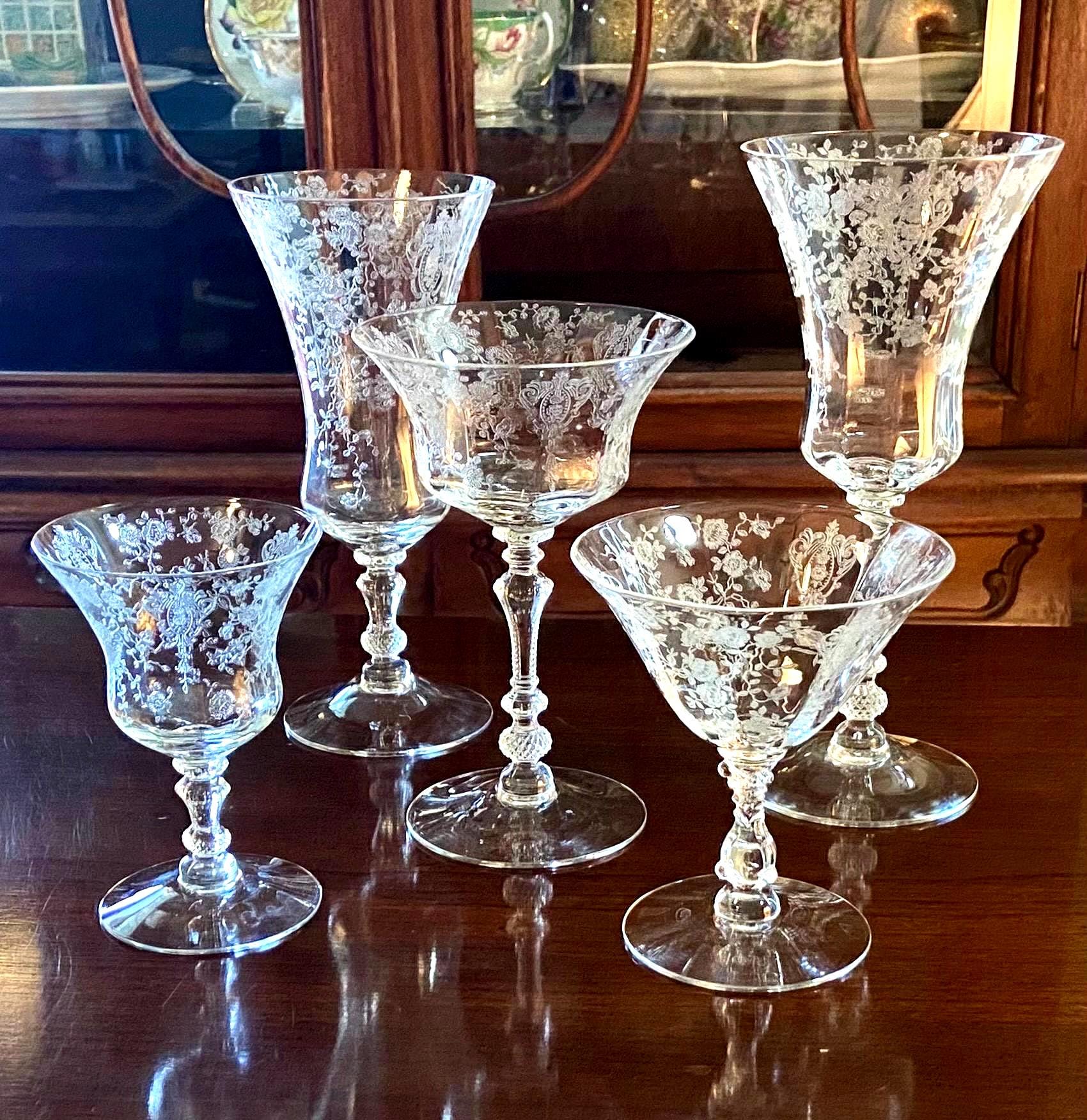 Cambridge Rose Point - Etsy