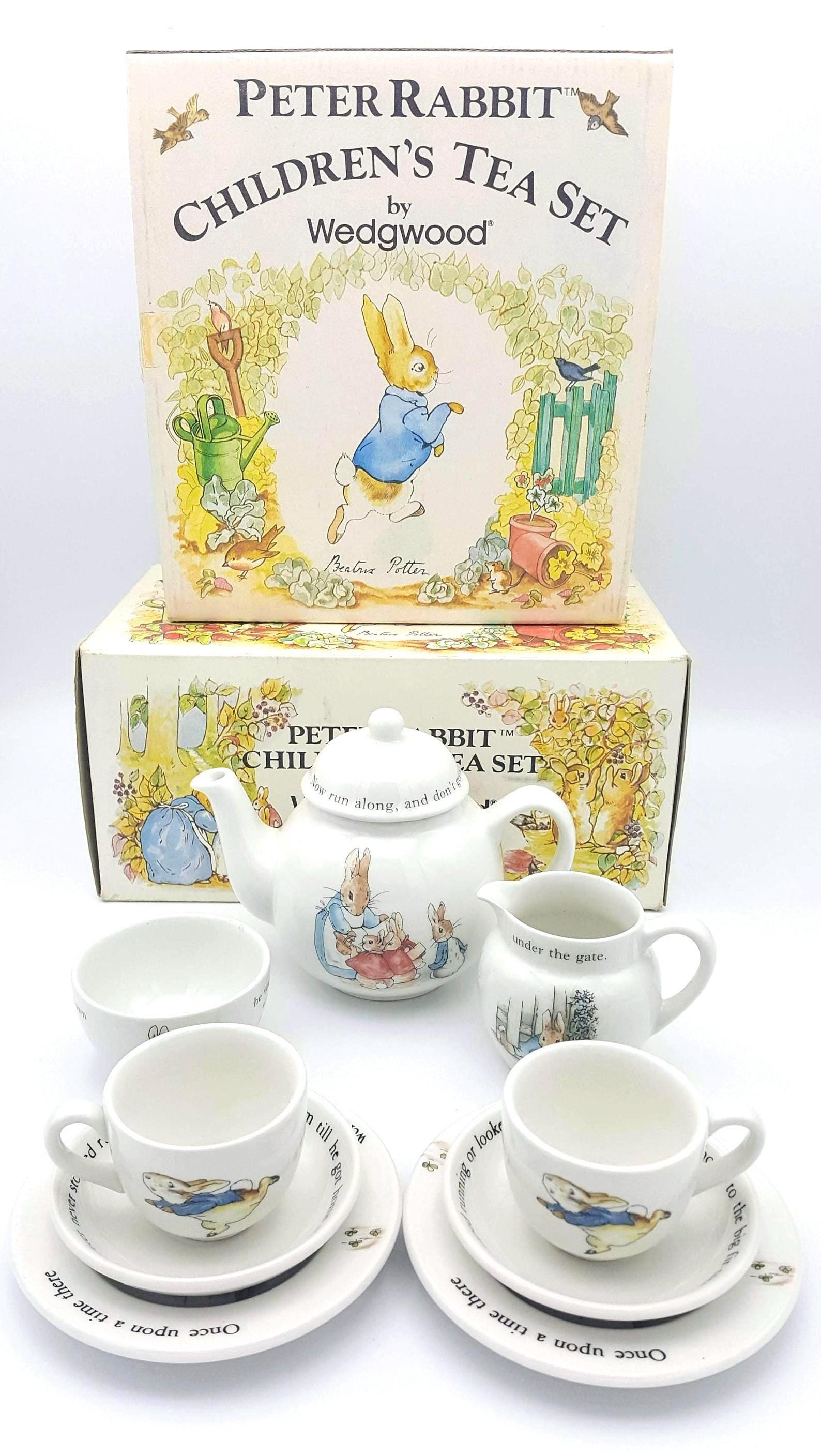 Buy Child Size Tea Set Peter Rabbit 10 Piece Beatrix Potter 