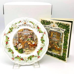 Vintage Brambly Hedge Plate: The Discovery, Royal Doulton Collectible (Gift Box)