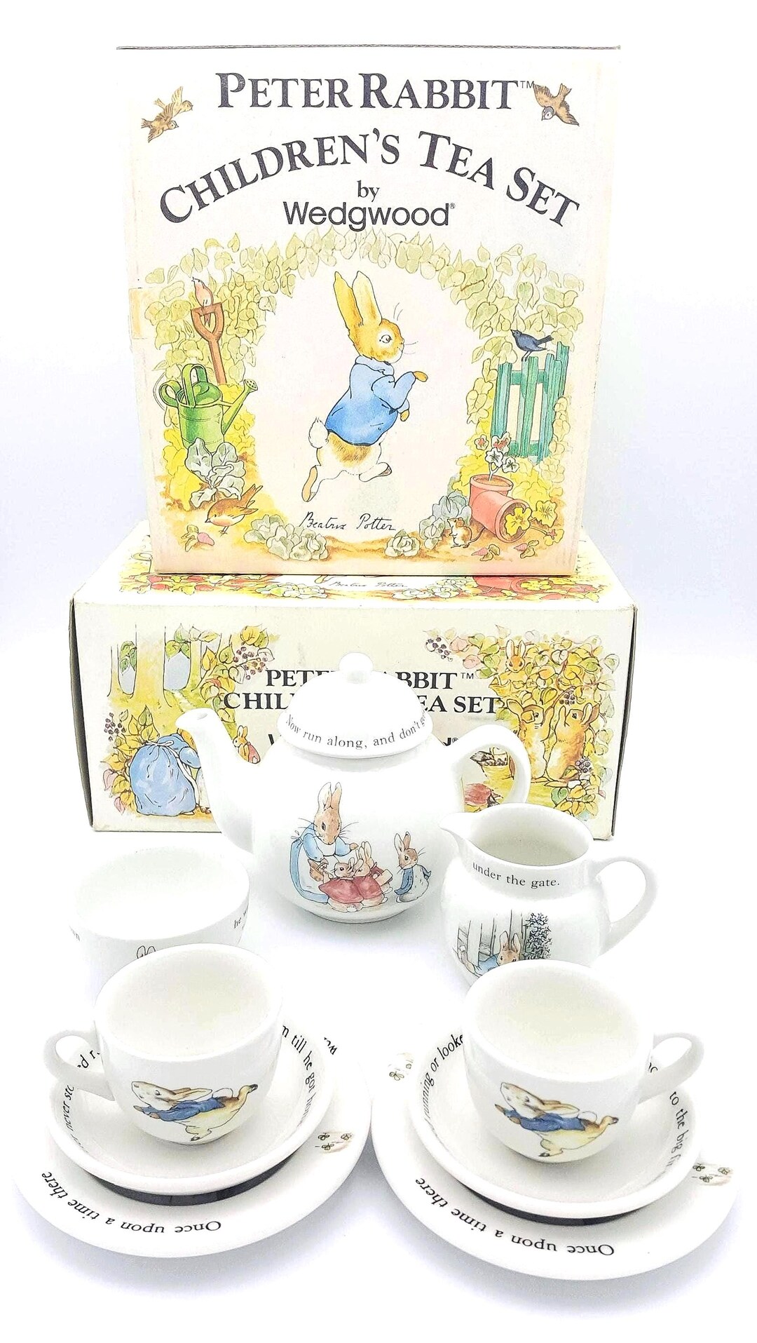Rabbit Peter  ティーセット ティーセット チルドレン ピーターラビット ウェッジウッド ヴィンテージ チルドレンシリーズ 食器