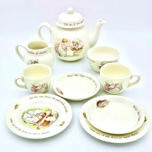 Mrs. Tiggy Winkle Nursery Set Wedgwood - Etsy