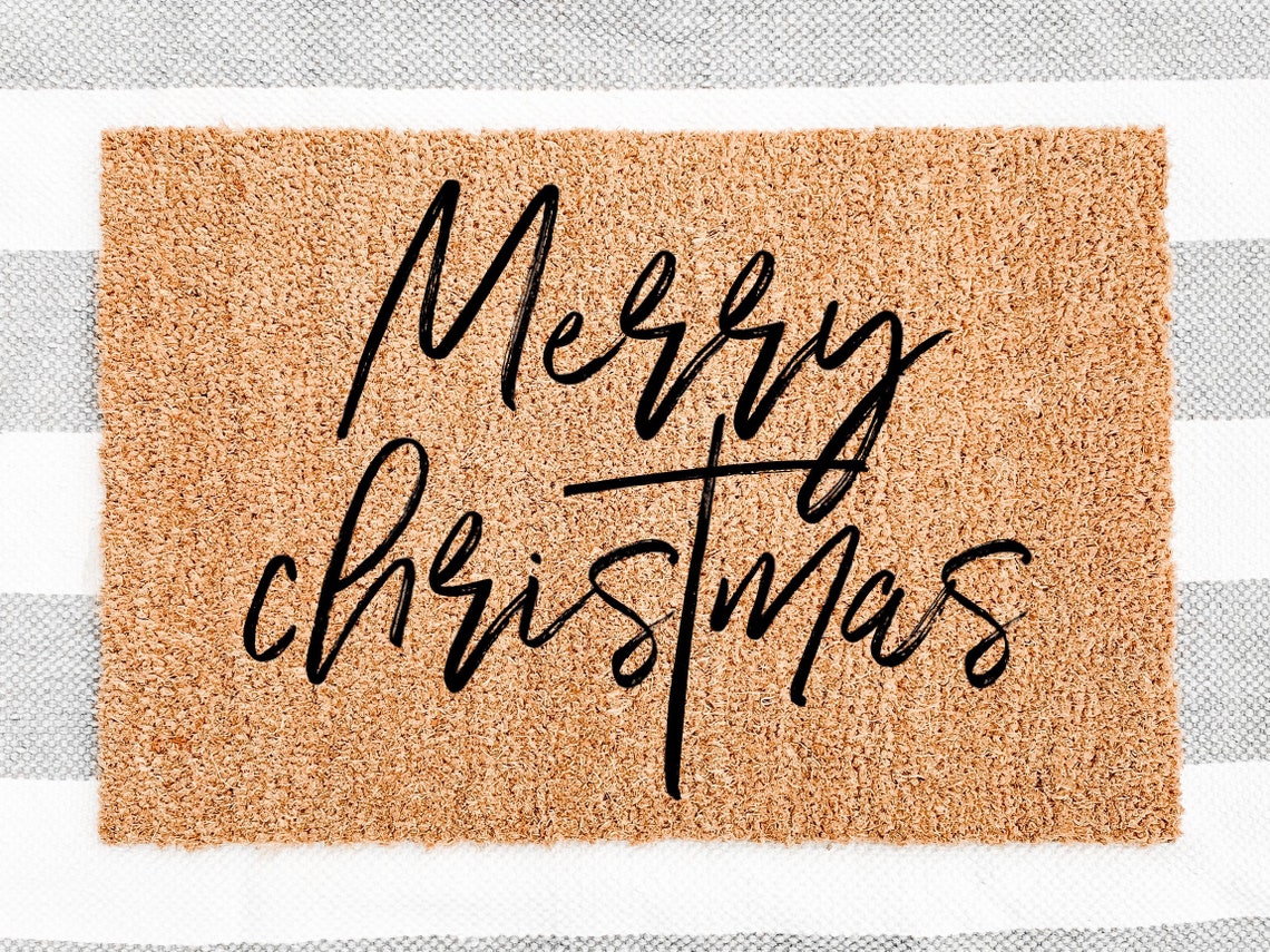 Merry Christmas Doormat 