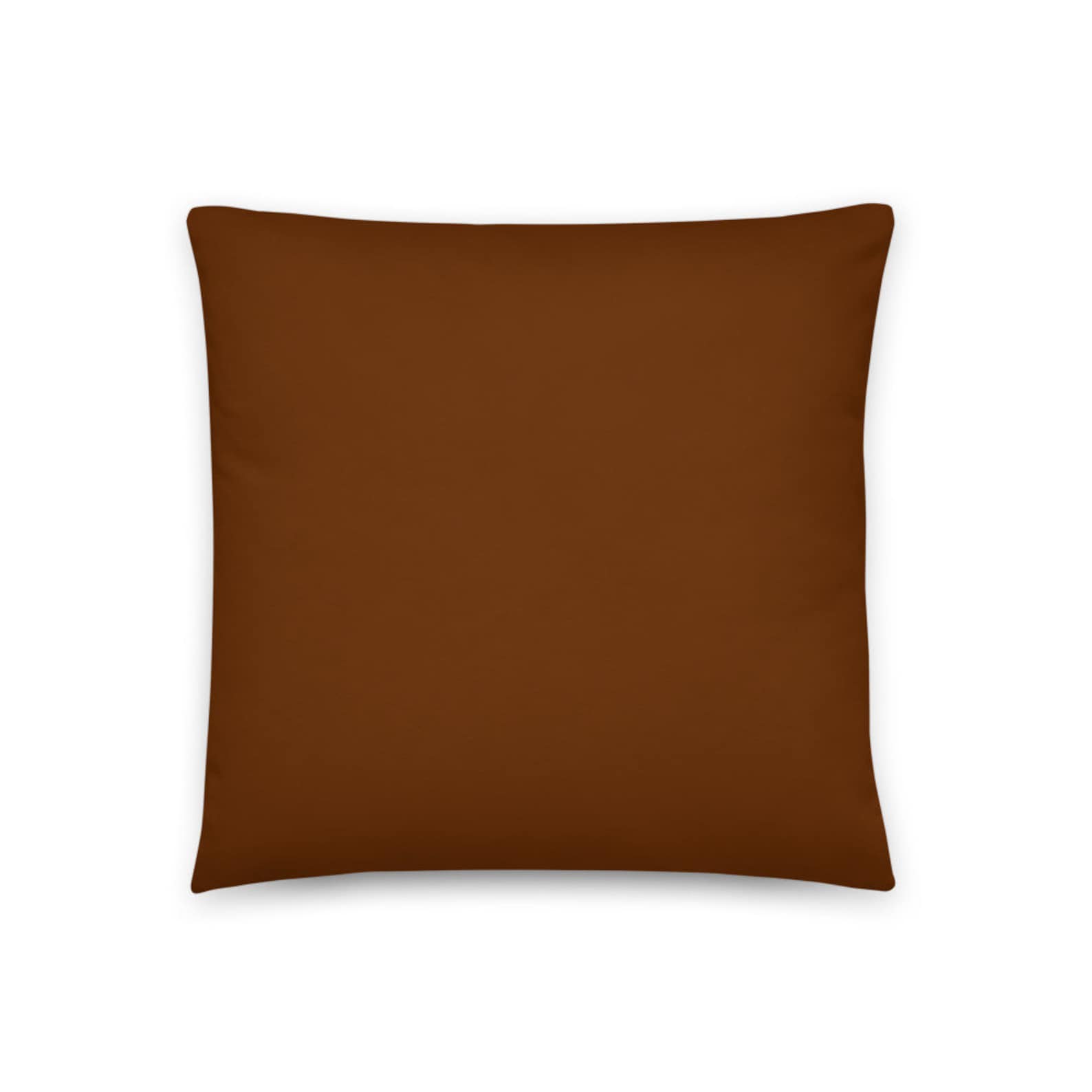 Burnt Rust Brown Throw Pillow Farmhouse Throw Pillow Boho Etsy
