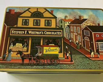 Whitman’s chocolates tin