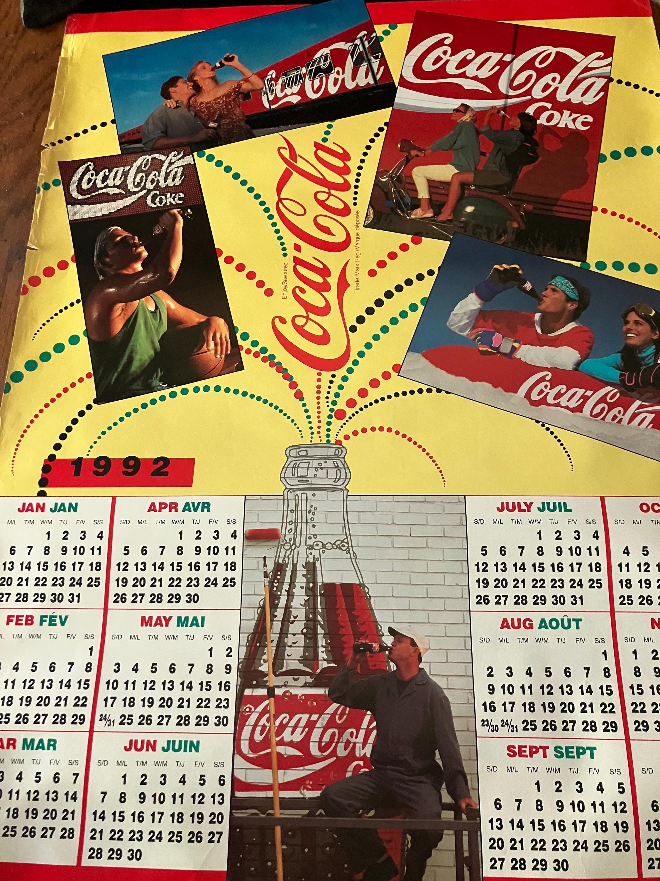 Coke Calendar - Etsy