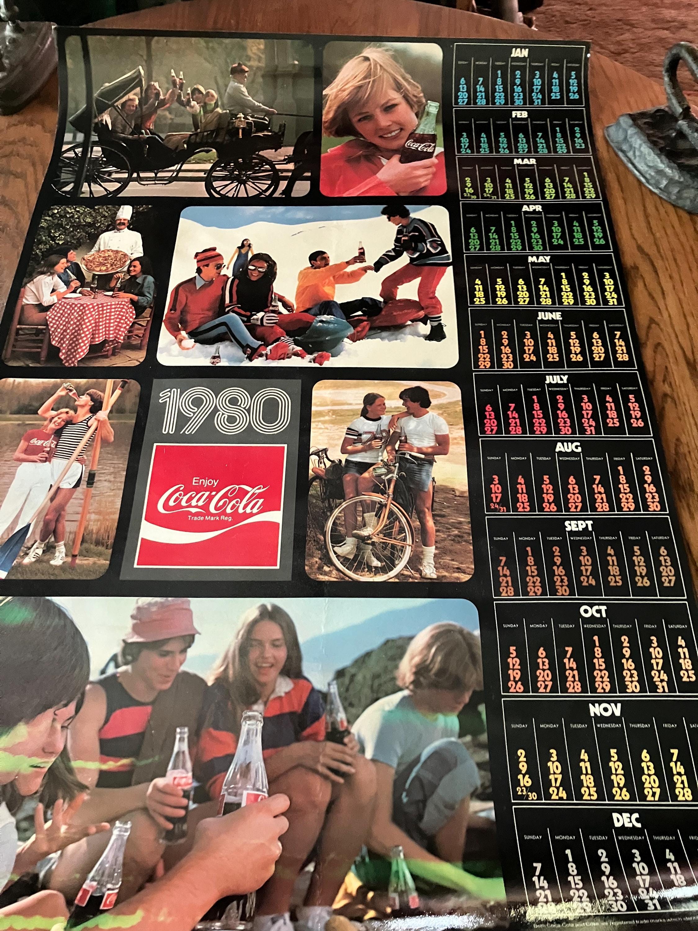 Coke Calendar - Etsy