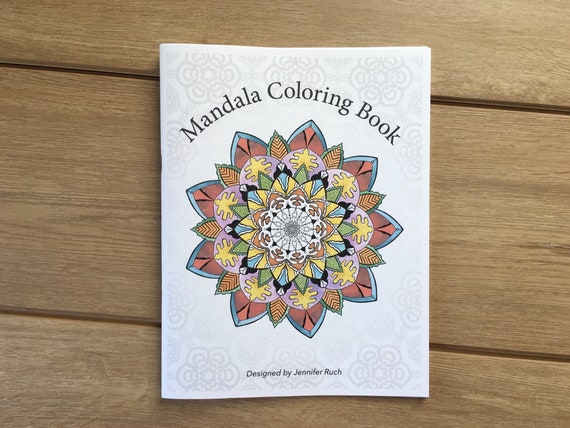 Download Mandala Coloring Book Adult Coloring Relaxation Design Etsy