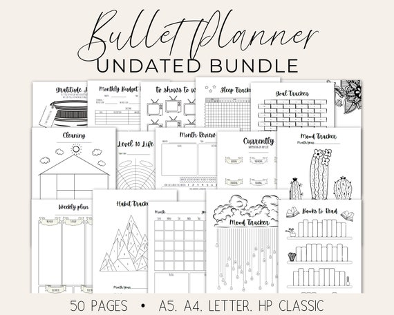 Bullet Journal Starter Kit (with Free Printable) BUJO