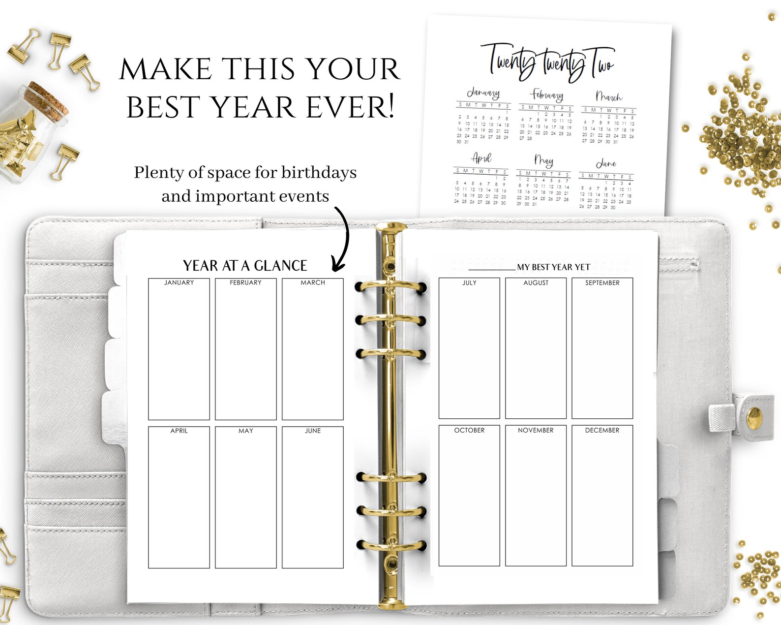 A5 Life Planner Bundle Printable Daily Planner Pages Filofax Etsy
