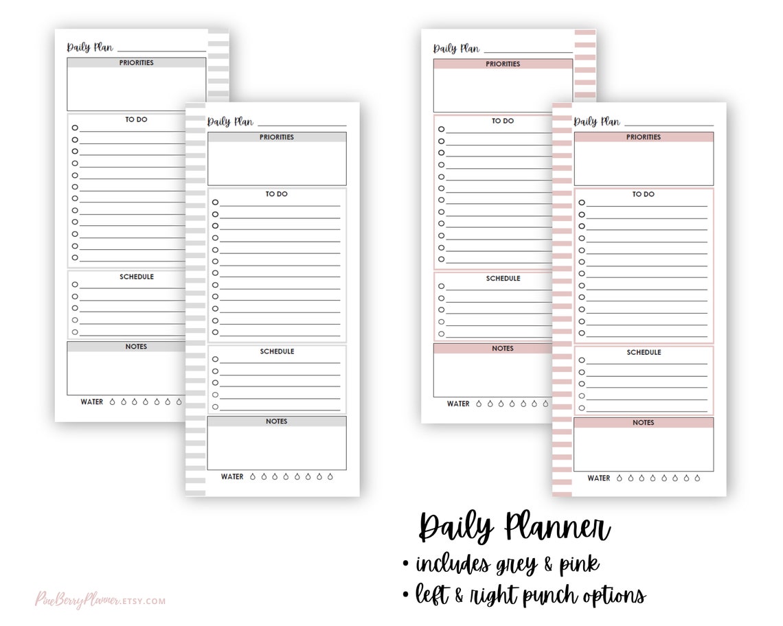 Happynichi Inserts Printable Fauxbonichi Weekly Inserts Half - Etsy