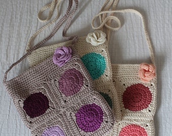 Sac fillette crochet