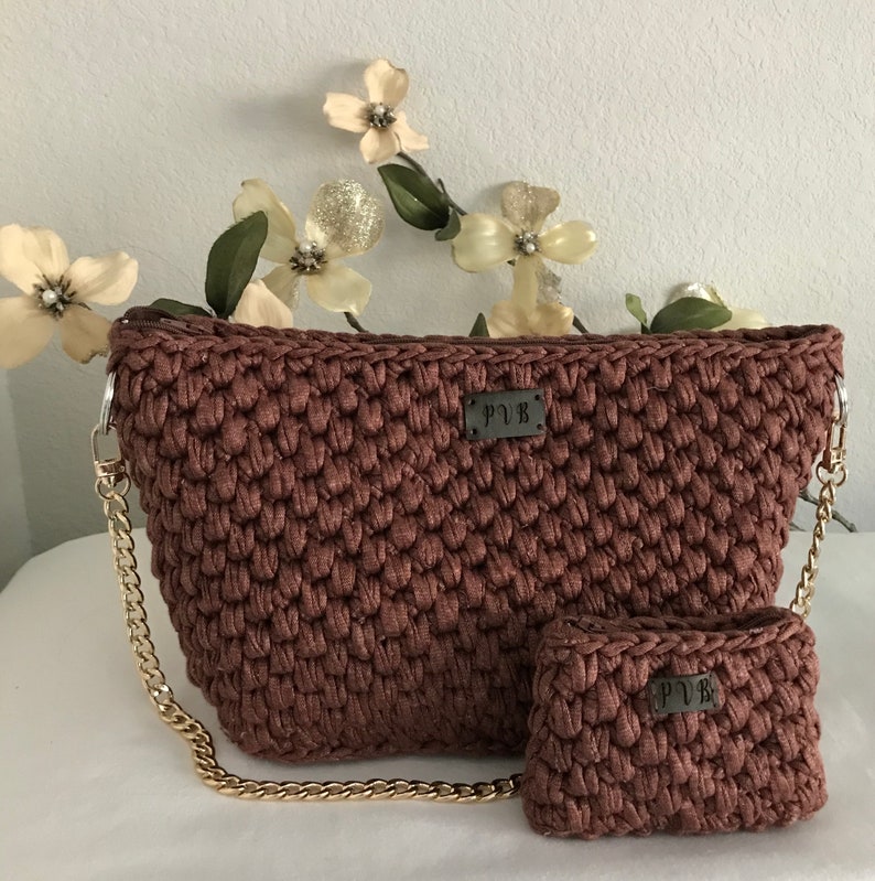 crochet rectangle bolsa bottom