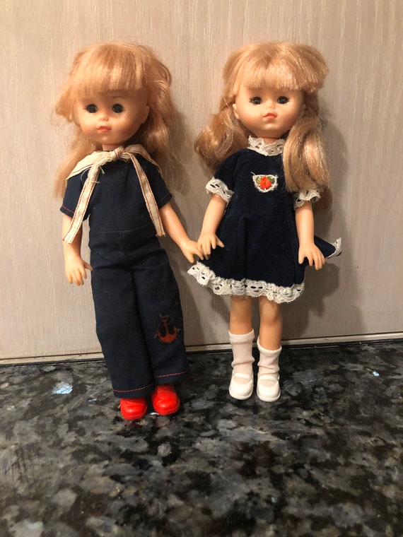 pre 1970 ginny dolls and clothing
