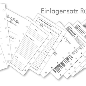 Stammbuch zur Hochzeit in Grau aus Samt, Standesamt und Kirche, Format: Klassisch, A5 und A4, Serie Liya, personalisierbar Bild 8