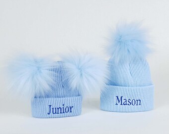 personalised bobble hat