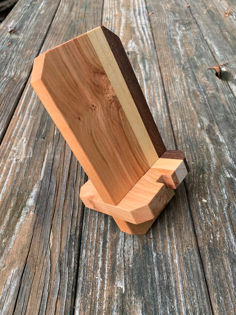 Wooden Phone Stand