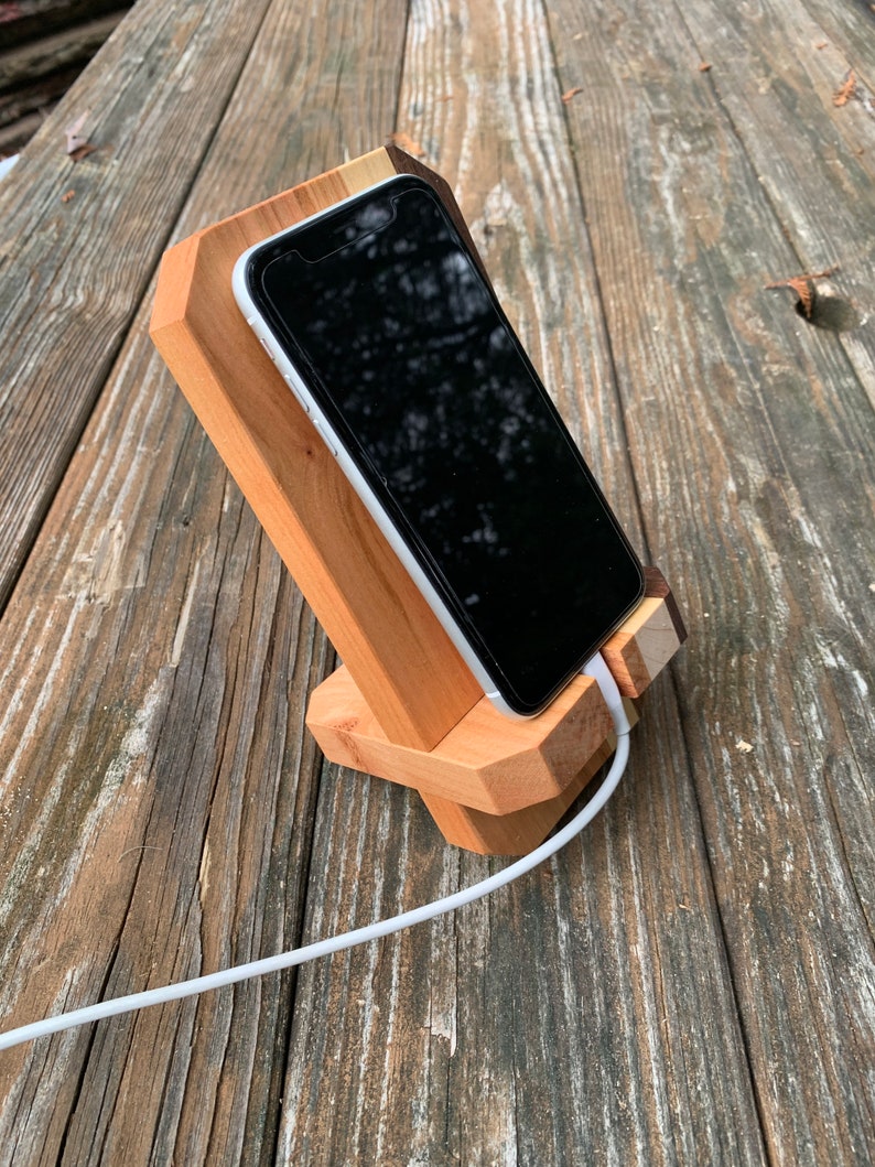 Wooden Phone Stand