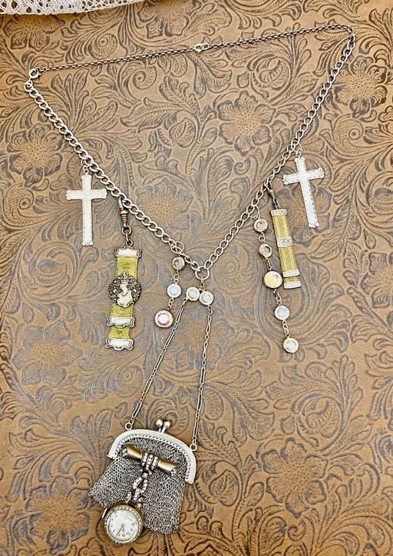 Silver Treasures Necklace                        … - image 3