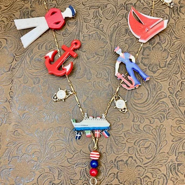 Ahoy! Bon Voyage! Cruising! Necklace                                                          20