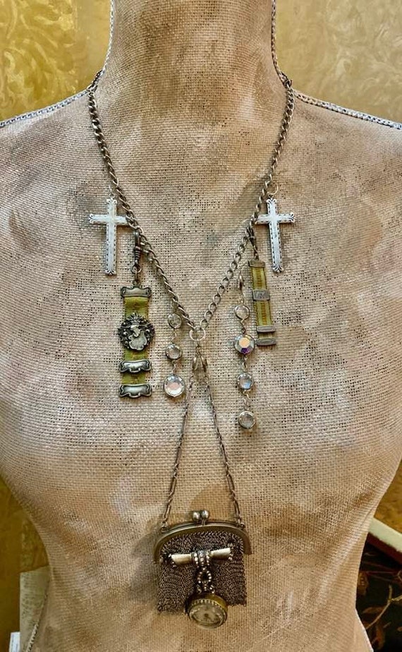 Silver Treasures Necklace                         