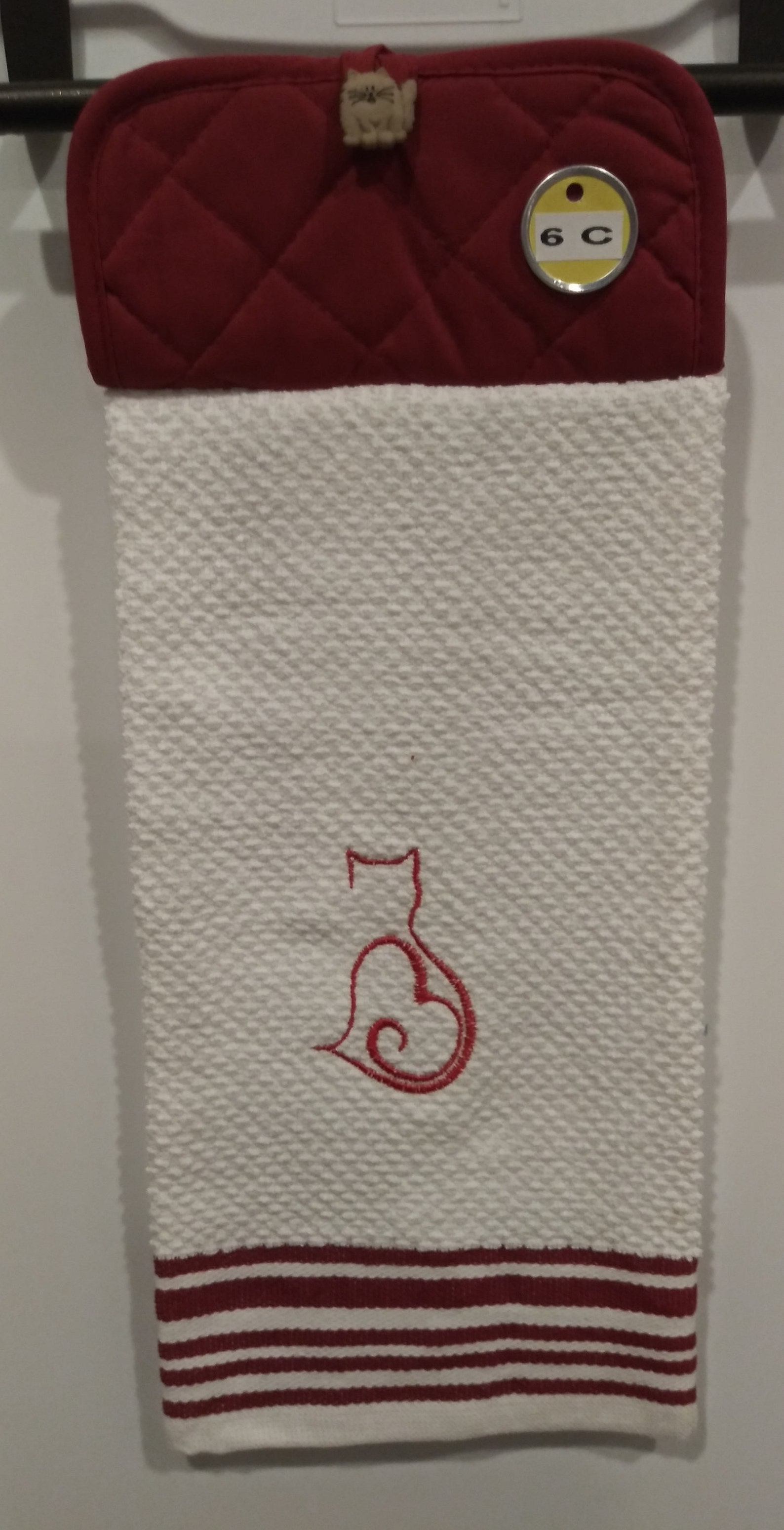 Cat Themed Hanging Kitchen Towels Etsy