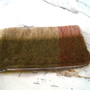 Grande Pochette Mohair vert Sorgue image 2