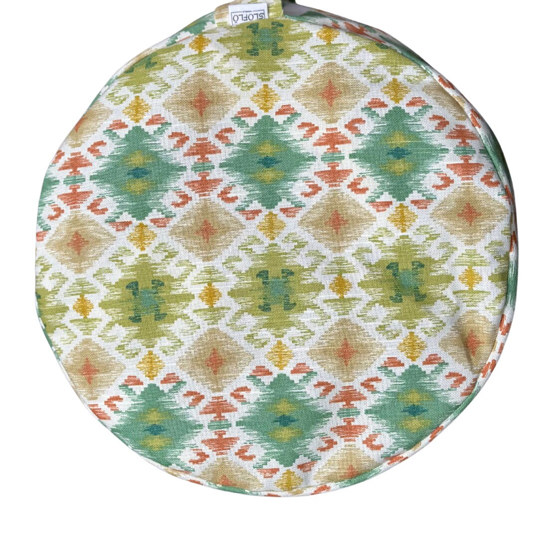 Cuscino Da Meditazione Zafu Zen - Riempito Con Lolla Di Grano Saraceno Biologico - 38x15 Cm - Fatto A Mano In UK - 3