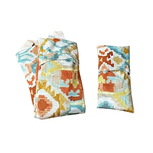 Organisk halsduk, inpackning, varm + kall helt naturlig handgjord kompress, värme + kall halsduk - värmeterapi, aromaterapi värmedyna med vetebär