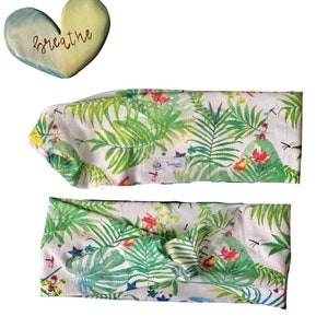 Handmade Cotton Headband/ Yoga Headband/ Workout Headband