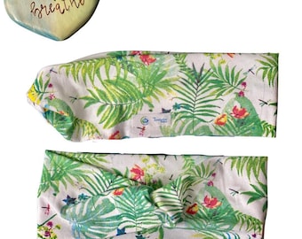 Handmade Cotton Headband/ Yoga Headband/ Workout Headband