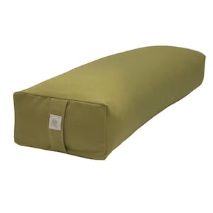 Handmade Yoga Bolster, Washable Removable Cover, Hatha, Iyengar & Restorative  Yoga Pillow, Made in Canada