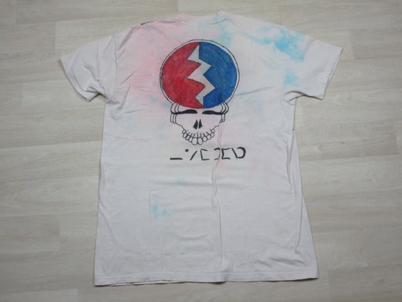 Vintage Grateful Dead T-Shirt (XL) Hand-Drawn Art… - image 8