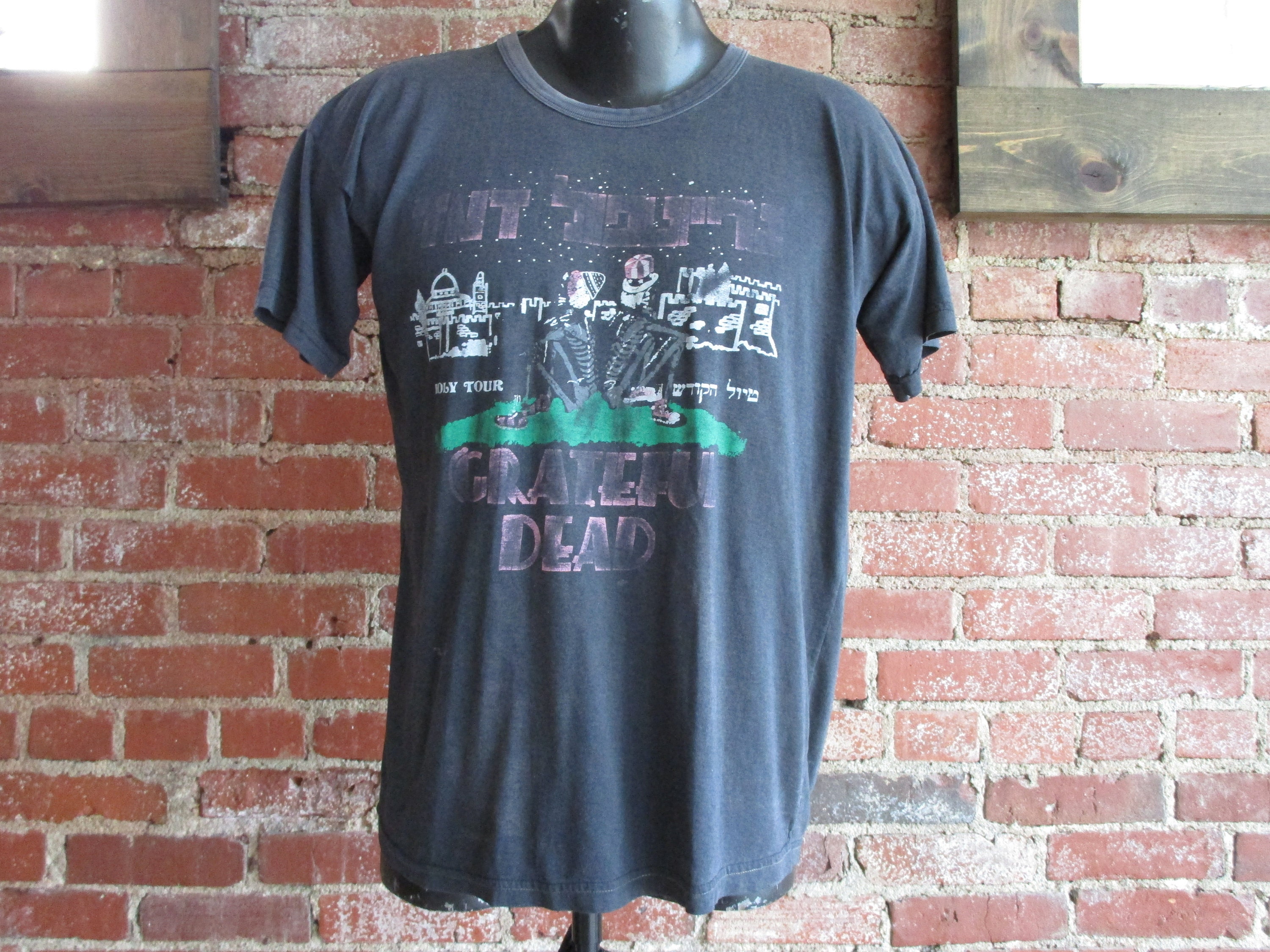 Vintage Grateful Dead T-shirt XL Original Holy Tour 2-sided 